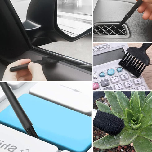 9 in 1 Anti Static Brushes Small Cleaning Kit, Multi-Purpose Nylon Brush for Keyboard, PC Motherboards, Camera, Phone,