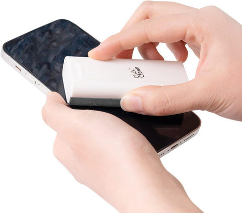 CLICK CLEAN Touchscreen Mist Cleaner, All-in-One Screen Cleaner Spray with Microfiber and Phone Stand for All Devices