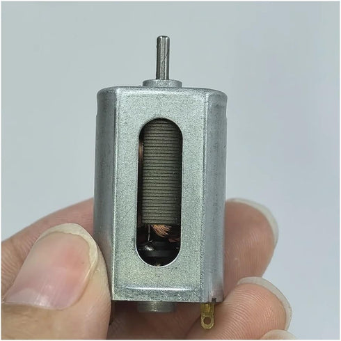 USUFKCXDG 180 6V 9V 12V 18000RPM Carbon Brush electronic starter DC High Speed with Cooling Hole for Slot Car Boat Toy