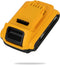 20V 2000mAh Replacement Battery for DEWALT Electric Garden Tools, Compatible with Original Charger
