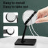 EWA 2 in 1 Magsafe Charger Stand, Aluminum Alloy Phone Holder for iPhone and Apple Watch (Black)