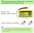 iMah BT183342/BT283342 2.4V 400mAh Ni-MH Battery, 2-Pack Compatible with AT&T and VTech Handsets