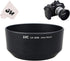 JJC Reversible Bayonet Lens Hood Shade for Olympus M.Zuiko Digital 45mm F1.8 Lens - Replaces Olympus Lens Hood LH-40B