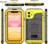 Beasyjoy Waterproof Case for iPhone 11, Metal Military Grade, Heavy Duty Defender