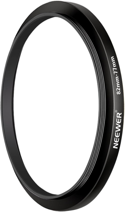 Neewer 18 Pieces Metal Camera Lens Filter Adapter Ring Kit, Compatible with Canon Nikon Sony Olympus DSLR