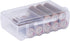 Dial Industries AA Battery Storage Box (B328FN), Clear, 12 AA by Dial Industries, Inc.