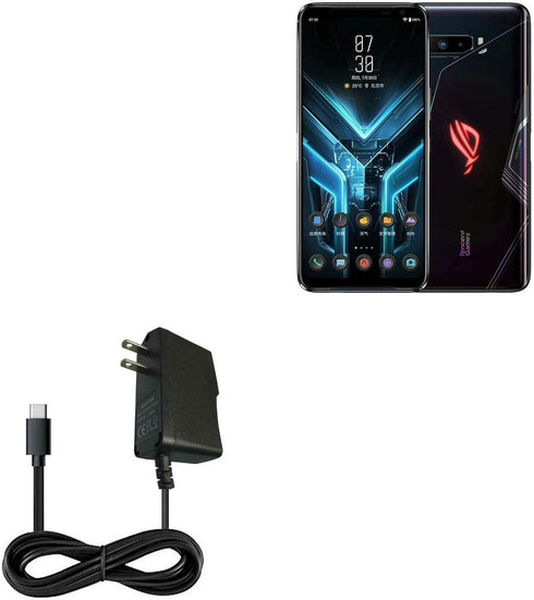 BoxWave Charger Compatible with ASUS ROG Phone 3 - Wall Plug Charger Direct (5W)