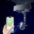 Rear View Mirror Phone Holder - Rotatable and Retractable Mount for iPhone Google Samsung 4-7IN Cell Phones