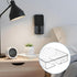 Xinjoduz 2 PCS Wall Mounted Phone Holder, Clear Plastic Self Adhesive Bedside Cell Phone Stand Cradle with Charging