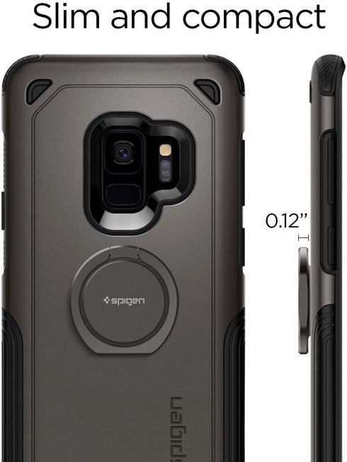 Spigen Style Ring 360 Cell Phone Ring/Grip/Stand for All Phones Compatible with Magnetic Car Mount