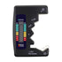 Battery Tester Checker for AA AAA D N 9V 1.5V Button Cell Batteries, Clear Bar Graph LCD Display