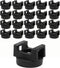 Mefape 20Pcs Magnetic Zip Tie Mount, Cable Zip Tie Base Wire Clips for