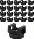 Mefape 20Pcs Magnetic Zip Tie Mount, Cable Zip Tie Base Wire Clips for