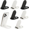 Attkryy 6-Pack Portable Phone & Tablet Stand(Black&White), Foldable Multi-Angle Desk Holders, Adjustable Universal