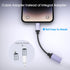 TechMatte USB C to Lightning Cable Adapter, 4 inch 27W PD Fast Charging Compatible with iPhone/iPad/AirPods, 1 Pack