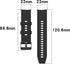 FitTurn 7pack Bands Compatible with MASVVPI IP68 Smart Watch, Replacement Straps for 1.9inches for Women Men