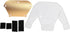 Universal Camera Speedlite Flash Softbox Diffuser Kit, 3 in 1 Light Diffuser with Silver Gold White Reflector