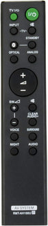 New RMT-AH100U Remote Control, Compatible with Sony Sound Bar Speaker System HT-CT180, SA-CT180, 1-492-930-11