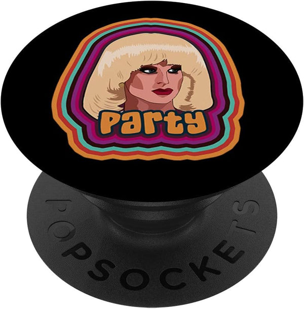 Party Funny Drag Queen Moment PopSockets Swappable PopGrip