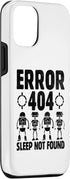iPhone 13 Error 404 Robotic Programming Sleep Not Found Programmer Case
