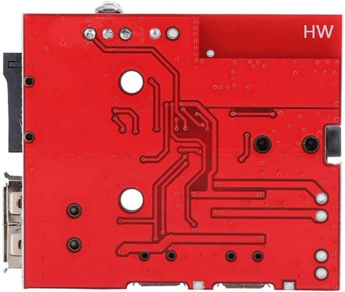 MP3 Decoder Board - Bluetooth MP3 Decoding Circuit Module with Remote Control, Supports USB/TF