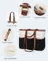 LOVEVOOK Teacher Tote Bag for Women Work, Nurse Laptop Bag for Women, Utility Everything Tote