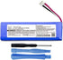 6000mAh GSP1029102R Battery Replacement for JBL Charge 3 (2015) and Select Charge 2+ Waterproof Bluetooth Speaker