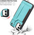 TOOVREN iPhone 11 Wallet Lanyard Case, Protective Cover with PU Leather Card Holder, Adjustable Detachable Strap