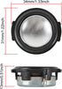 ACEIRMC 4pcs 8Ohm 3W (8Ohm 3W) Full Range Audio Speaker Replacement Stereo Loudspeaker Repair Magnet Electronic Speaker