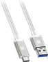 Platinum 3.3' USB Type-C to USB Type A Charge-and-Sync Cable - White