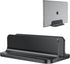 OMOTON Vertical Laptop Desktop Stand Holder with Adjustable Dock Size, Aluminum, Fits All MacBook, Surface, Chromebook