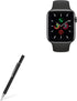 BoxWave Stylus Pen - FineTouch Capacitive Stylus for Apple Watch Series 5 - Jet Black