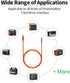 Tonton DC7909 Power Pigtails Cable 1M, 12V DC 8mm Male Plug to 7.9 x 5.5mm Bare Wire Open End Repair Cable