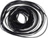 Cassette Tape Machine Recorder Rubber Belt, 50Pcs Maintenance Mix Flat for Recorders, CD-ROM, Video Machines
