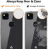 SNOSHO Slim Thin Soft Skin Silicone Case for Google Pixel 4a, Anti-Scratch Shockproof Cover, Crystal Clear