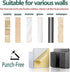 CEI&BPY Wall Mount Phone Holder, Self Adhesive Stand for Shower, Charging, RV for iPhone & Android