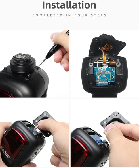 Godox V1S V860III-S Hot Shoe Replacement Mount Foot for V1 & V860III Sony Flash, Upgrade Metal Version