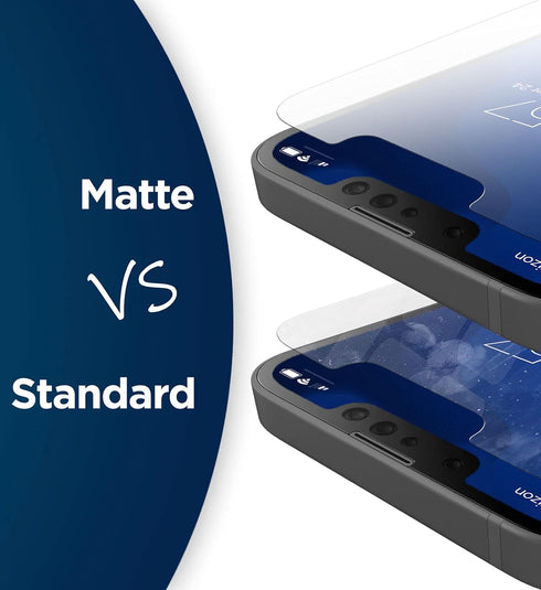 Magglass Matte Screen Protector for iPhone 13/13 Pro - Full Coverage Tempered Glass, Anti-Glare, Fingerprint & Smudge