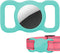 Protective Airtag Case for Dog Collar, Waterproof Holder Compatible with Apple AirTag, Lightweight Soft Anti Scratch