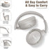 RUNOLIM Hybrid Active Noise Cancelling Headphones, 70H Playtime, Bluetooth Wireless Over Ear, HiFi Audio