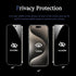 2 Pack Anti-Spy Privacy Screen Protector for iPhone 15 Pro Max 6.7", Flexible TPU Film, Case Friendly, Touch Sensitive