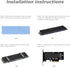 M.2 NVME to PCIe 3.0 x4 Adapter with Aluminum Heatsink Solution