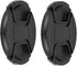 SIOTI 95mm Lens Cap, 2 Packs + 1 Piece Cleaning Wiper, Model: LC-95, Compatible with Camera Lens & Filter Adapter Ring