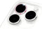 EBQOSK 1 Pack Camera Lens Protector for Iphone 16/16 Plus, Pink Bling Diamond