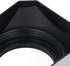 40.5MM 40.5mm Silver Retro Square Lens Hood Shade Digital Camera Mirrorless Camera Lens Lens Hood Digital Camera Lens
