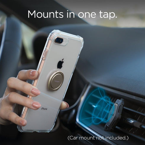 Spigen 360 Style Ring Cell Phone Ring/Phone Grip/Stand/Holder for All Phones and Tablets Compatible with Magnetic Car