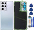 Galaxy S21 Ultra Back Glass Replacement for Samsung G998U, Housing Door Cover with Camera Glass Lens and Repair Tools