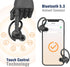 Wireless Earbuds with Earhooks for Small Ears, Deep Bass Stereo Wireless Earphones with Mic, IPX7 Waterproof, Noise Isolation, 3EQ Sound Settings, Wireless Headphones for Sport Workout