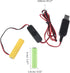 RUINBNC 2pcs 1.5V LR6 USB Power Converter Battery Replace AA Connect for LED Light Remote Control Power Supply Cables