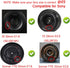 49mm Lens Cover Cap for Canon M50 M100 M6 with EF-M 15-45mm IS STM Lens, Sony RX1R with SEL 18-55mm (2 Packs)